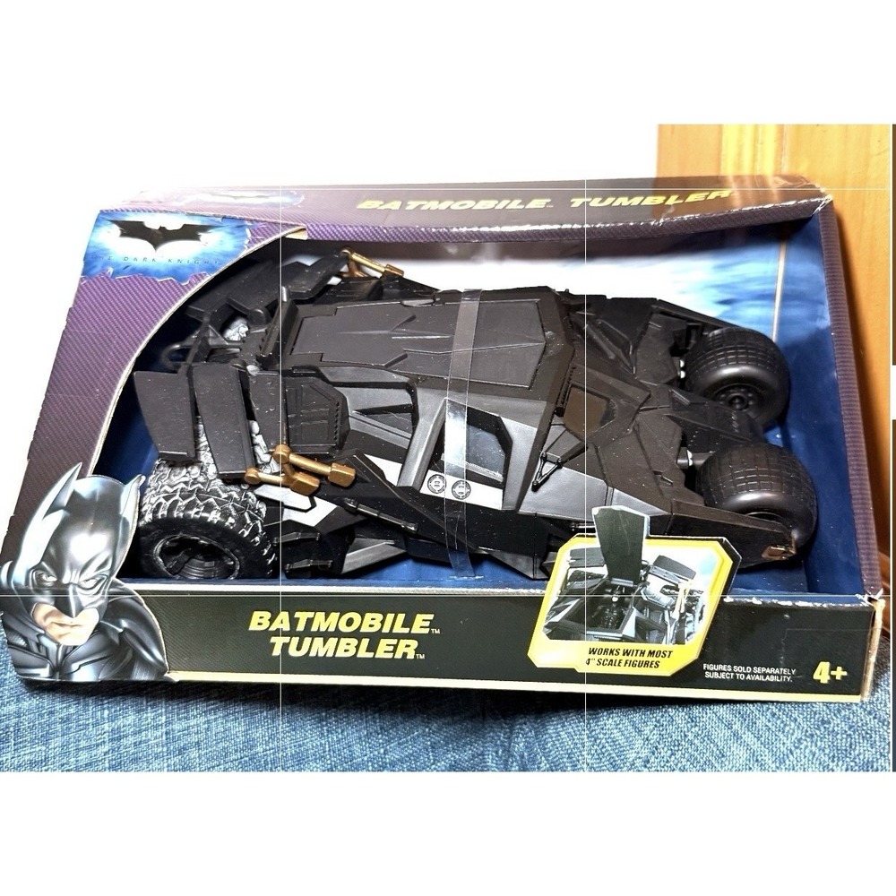 NOS Batmobile Tumbler Vehicle Mattel 2008 8.5" N0694‎ Batman Dark Knight Rises